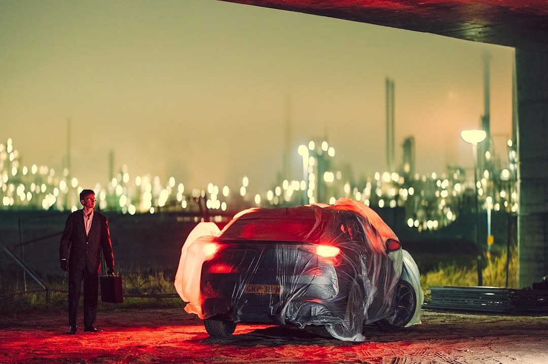 Cinematic night shoot for a car brand